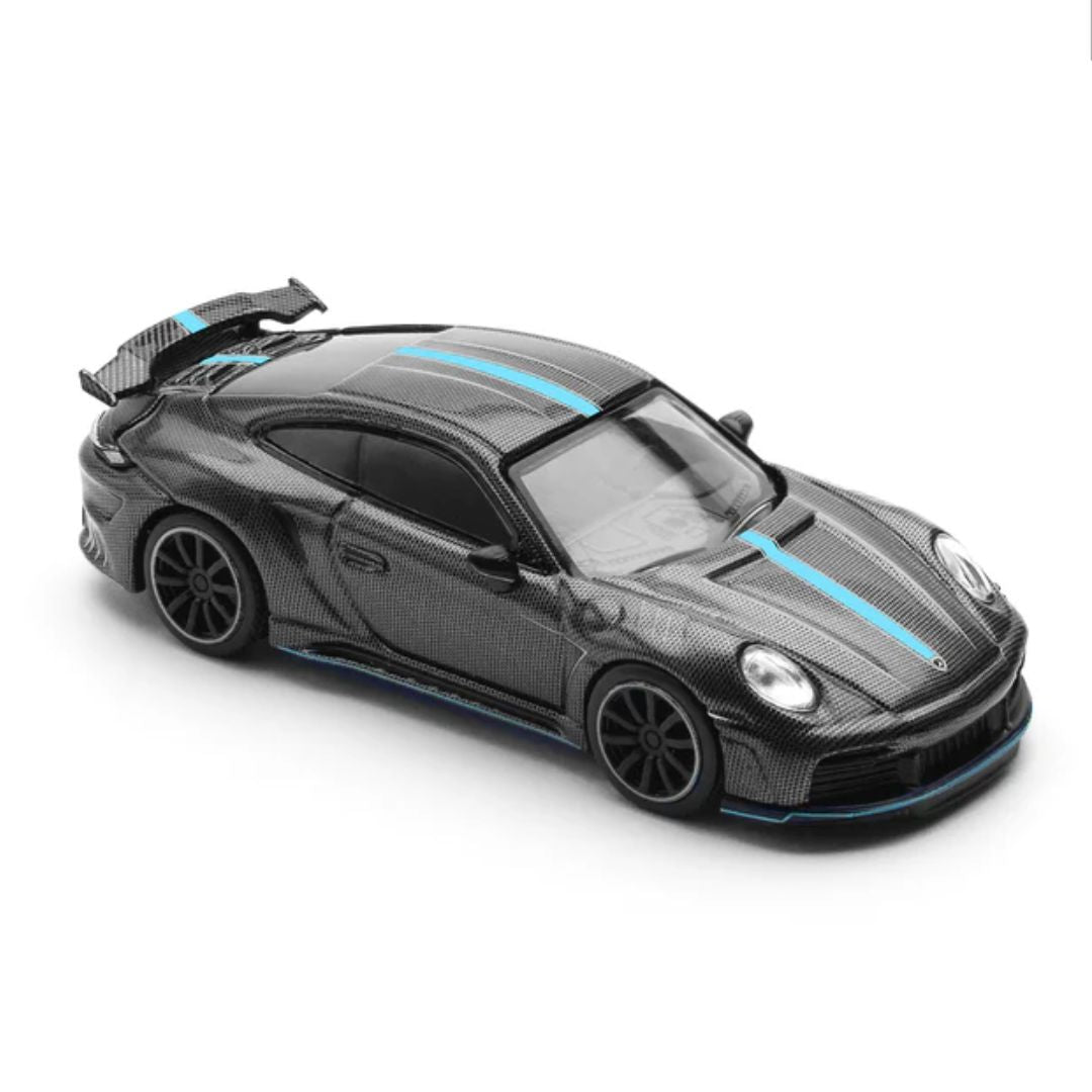 992 Stinger GTR Carbon Edition (Blue Line) 1:64 Diecast Car By Pop Race -Pop Race - India - www.superherotoystore.com