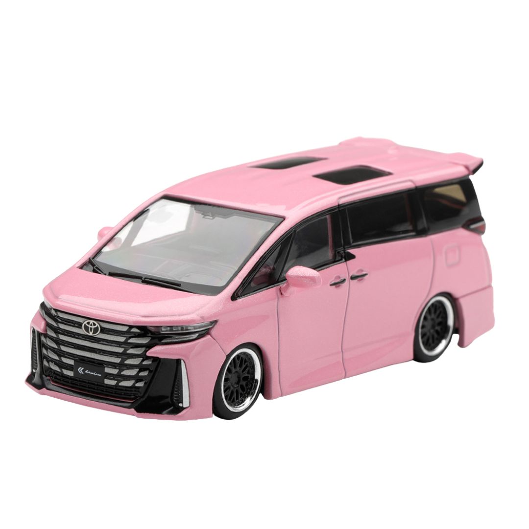 Toyota Vellfire 40 Kuhl Metallic Pink1:64 Diecast Car By Mini Gt