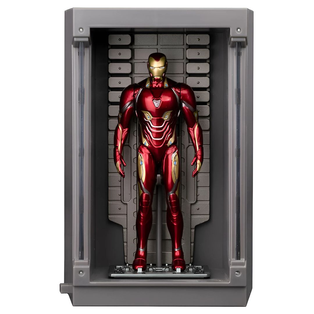 Iron Man+Hall Of Amor Set Mk50 4-Inchaction Figure By Zd Toys