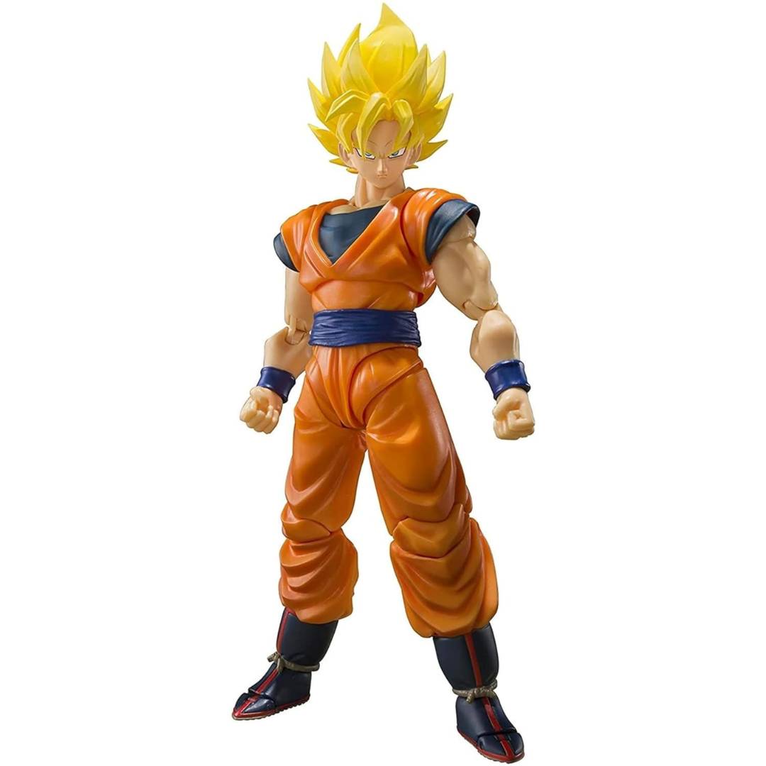 Image 344: Dragon Ball Z - Super Saiyan Full Power Son Goku S.H. Figuarts figure by Bandai Tamashii Nations -Tamashii Nations - India - www.superherotoystore.com