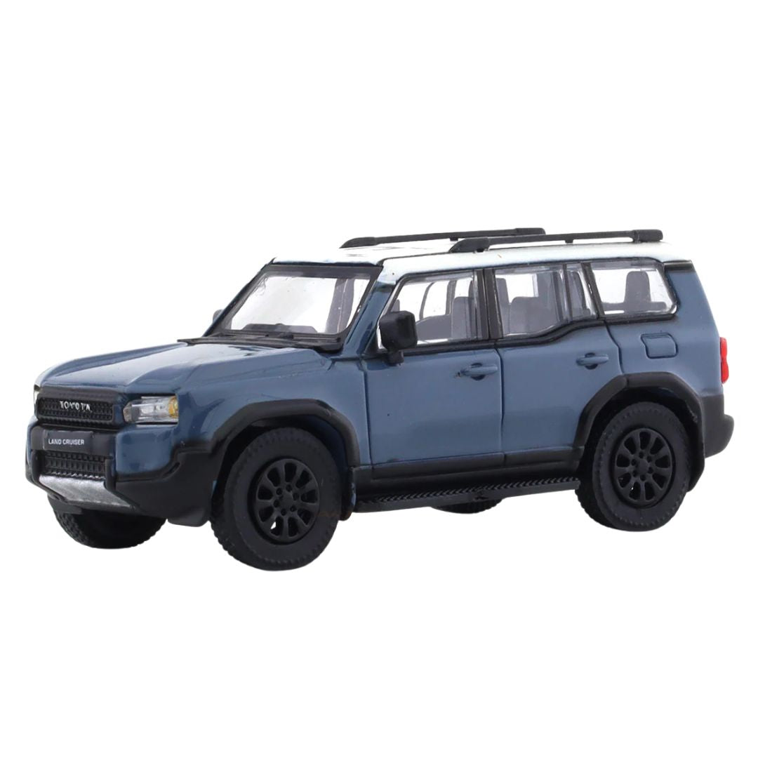 Blue Toyota Land Cruiser Prado 250 (LHD) 1:64 Scale Die-Cast Car by GCD -GCD - India - www.superherotoystore.com