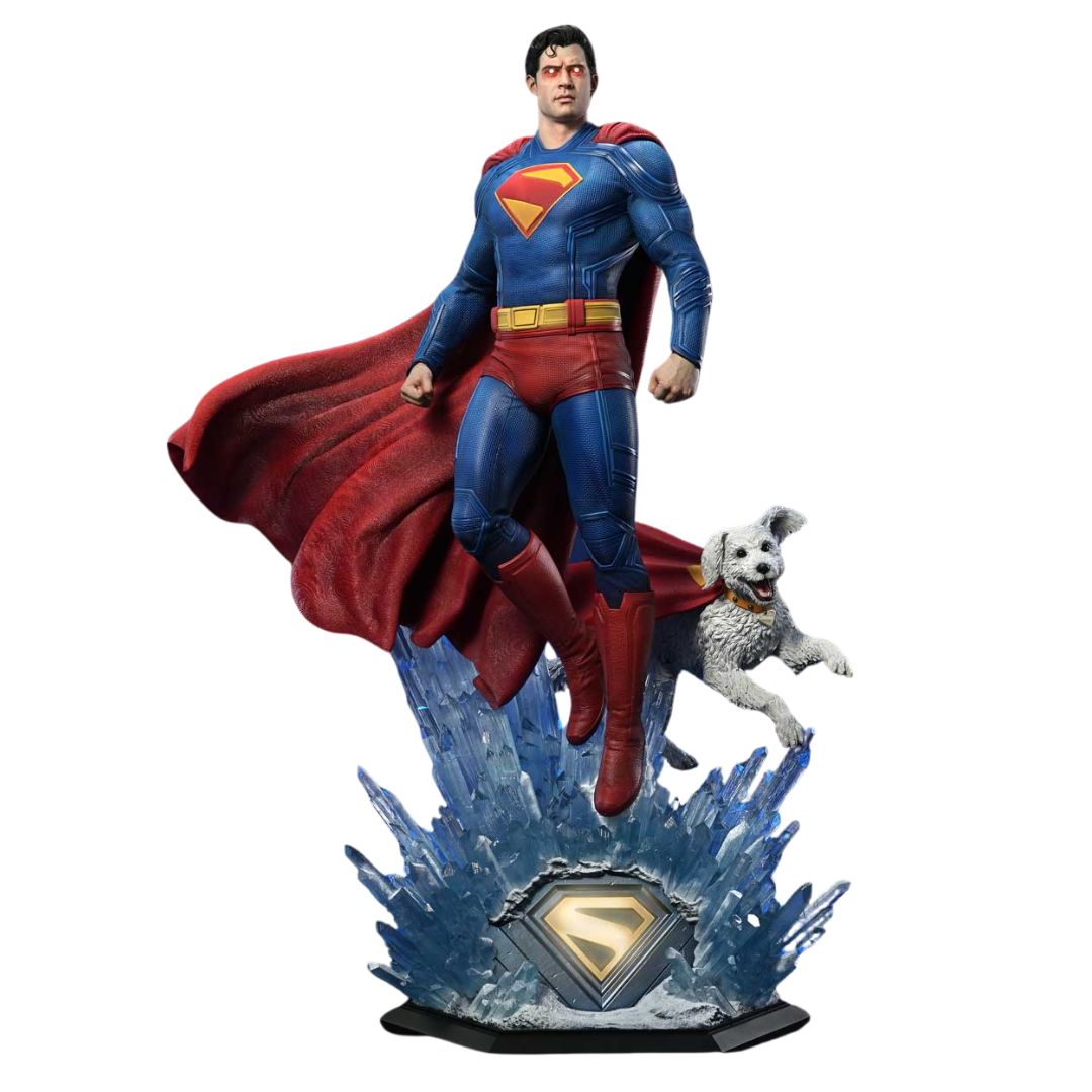 Superman (2025 Film) Superman With Krypto Statue By Prime1 Studios