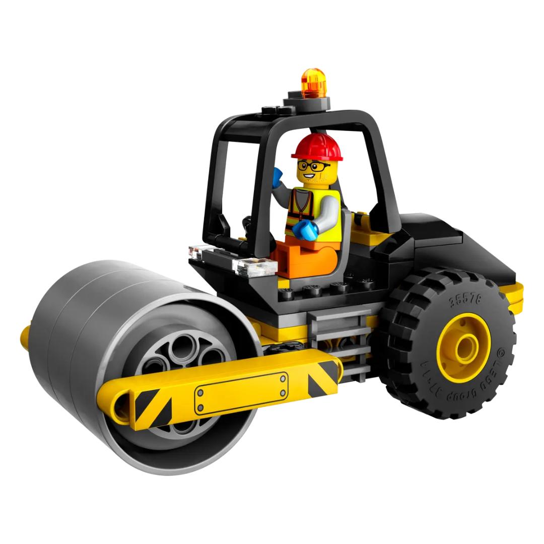 Lego City City Great Vehicles Construction Steamroller -Lego - India - www.superherotoystore.com