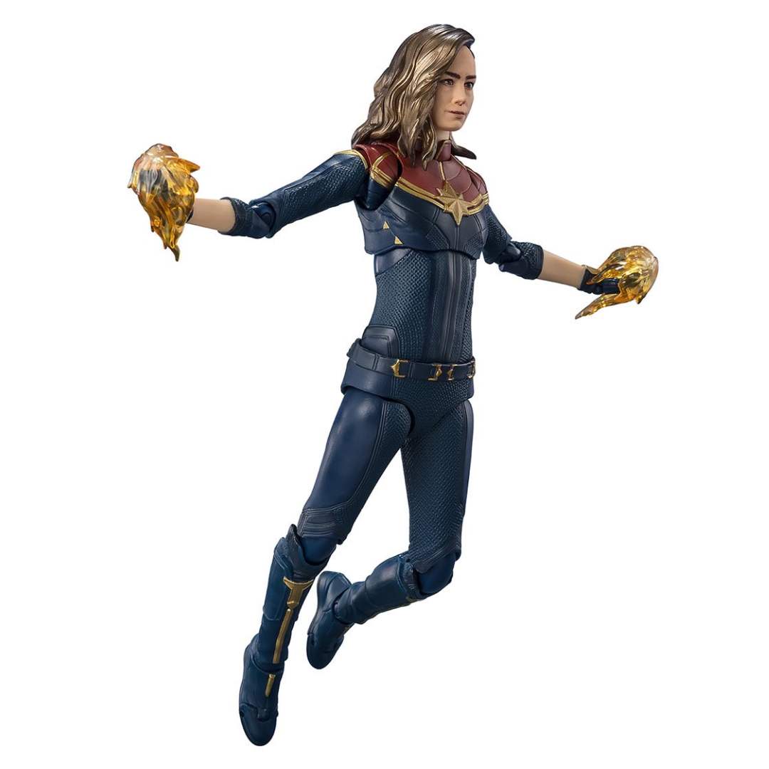 The Marvels - Captain Marvel S.H.Figuarts Figure by Bandai -Tamashii Nations - India - www.superherotoystore.com