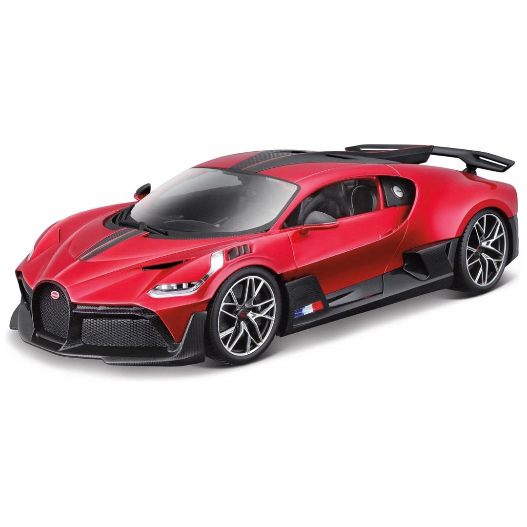 Red Bugatti Divo 1:18 Scale Die-Cast Car By Bburago