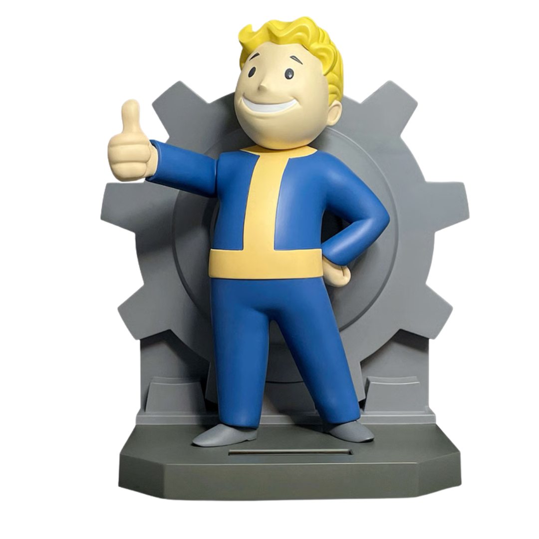 Vault Boy Waver Statue By Fanwraps