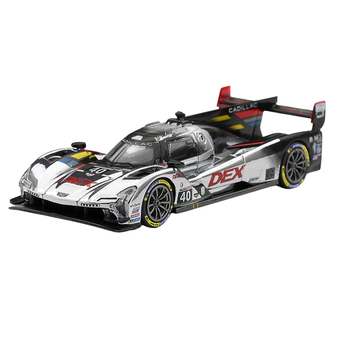 Cadillac V-Series.R #40 Cadillac Wayne Taylor Racing  2025 Imsa Daytona 24 Hrs 1:64 Scale Die-Cast Car By Mini gt