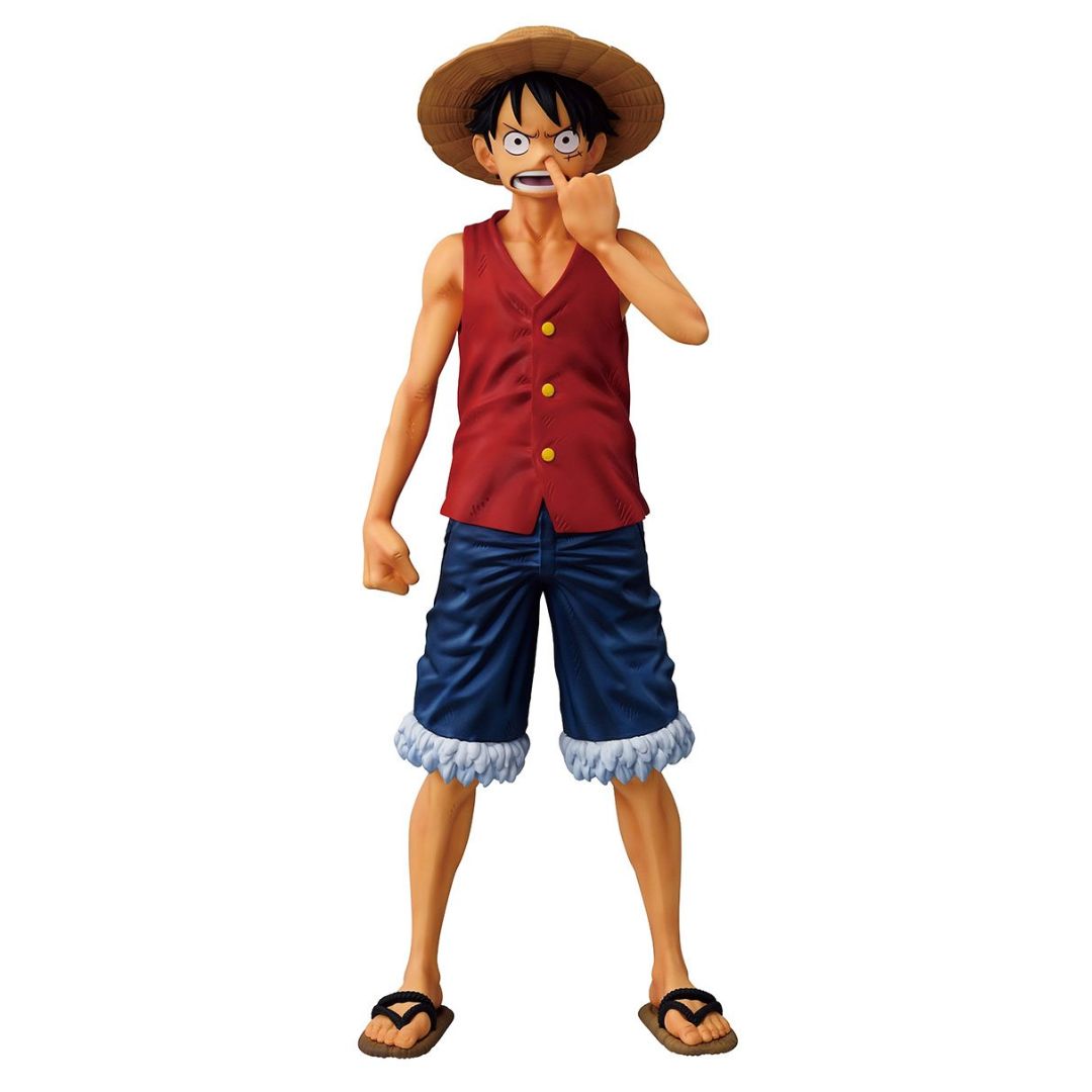 One Piece Monkey D. Luffy Memories Of Adventure And The Shipping Route The Future Ichibansho Masterlise Statue By Bandai