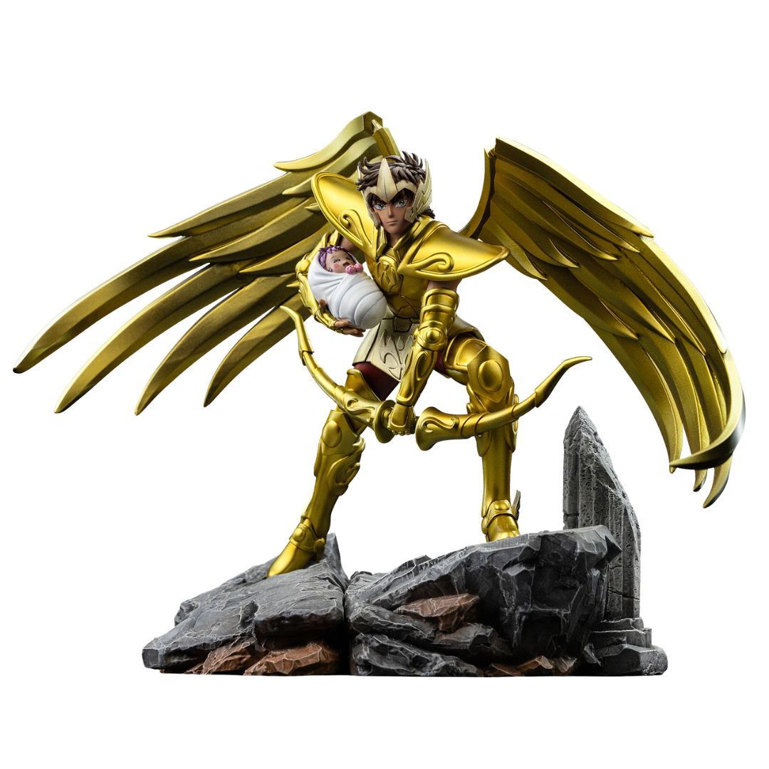 Sagittarius Aiolos Art Statue By Iron Studios