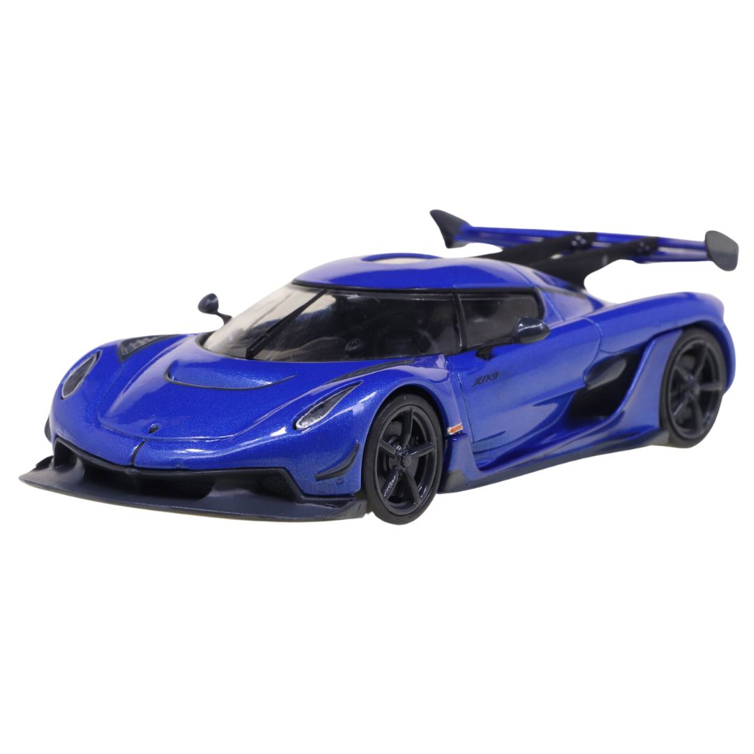 2021 Blue Koenigsegg Jesko 1:43 Scale Die-Cast Car by Solido -Solido - India - www.superherotoystore.com