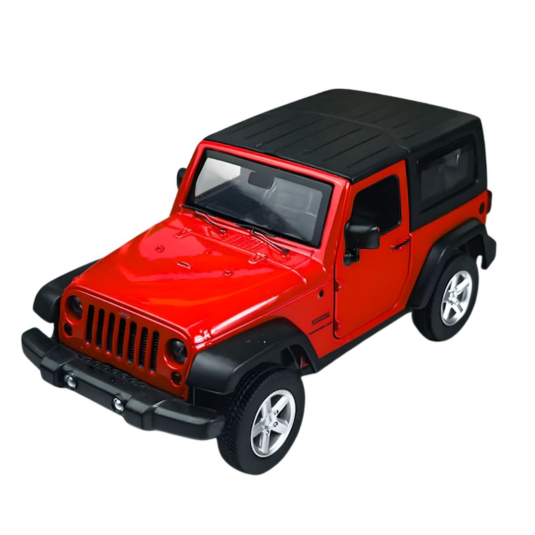 Red Jeep Wrangler 1:32 Scale Die-Cast car By MSZ
