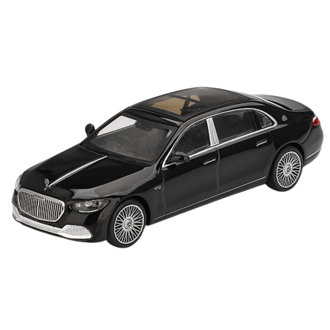 Mercedes-Maybach S 680 Black 1:64 Scale Die-Cast Car By Mini GT -Mini GT - India - www.superherotoystore.com