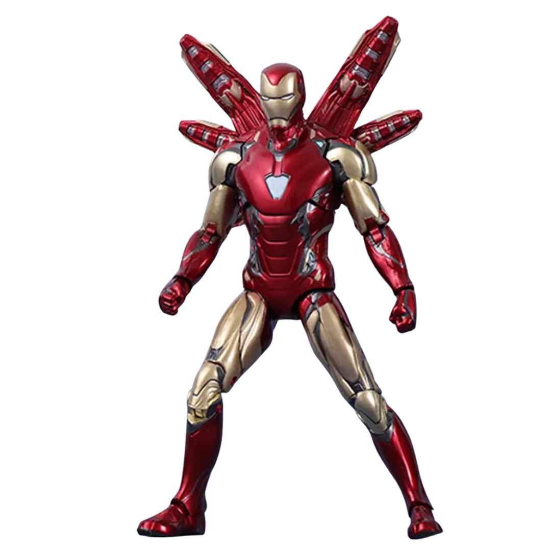 Ironman Mk85 With Luminous Standaction Figure By Zd Toys