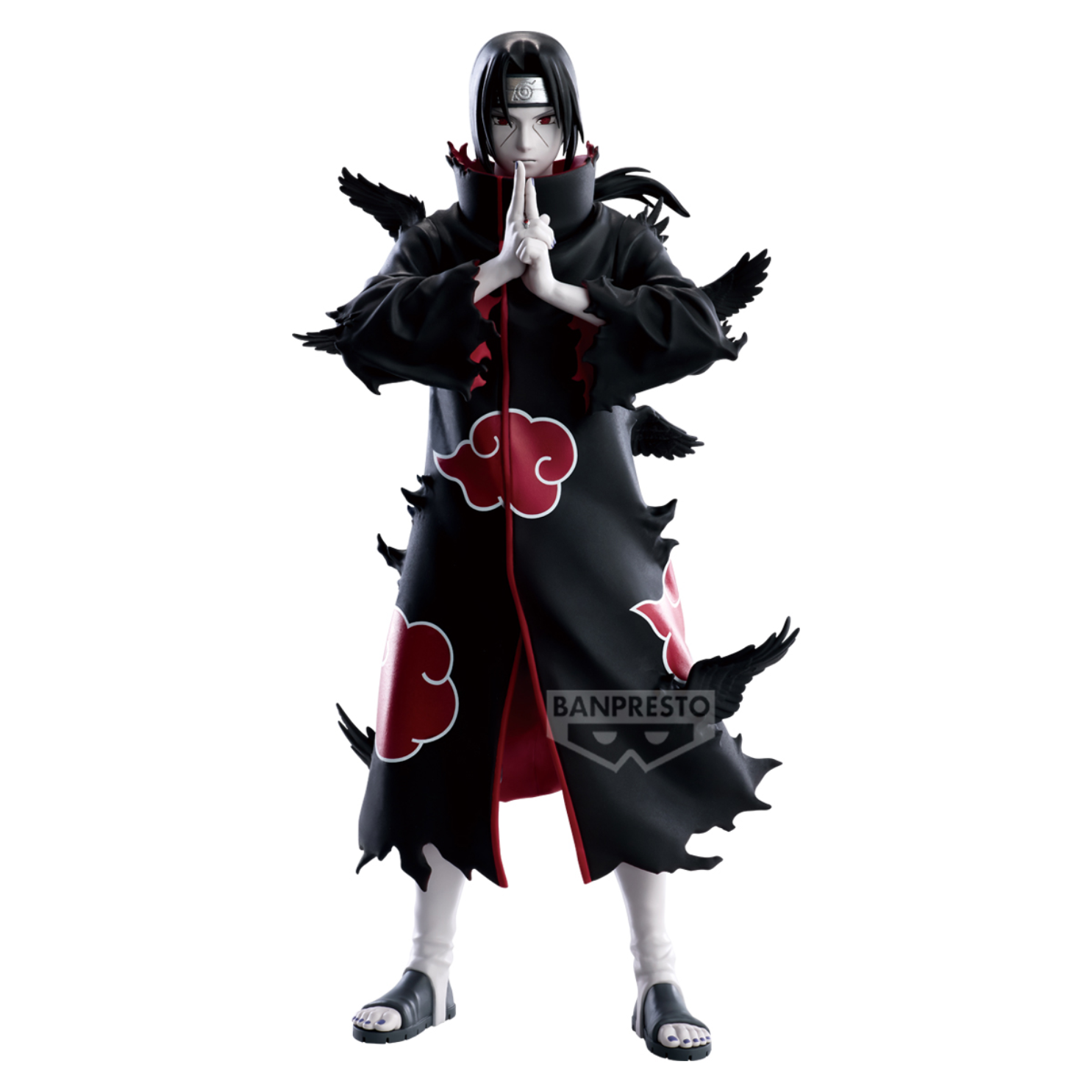 Itachi Uchiha - Naruto Shippuden Noir Edge Collection Figure By Banpresto -Banpresto - India - www.superherotoystore.com