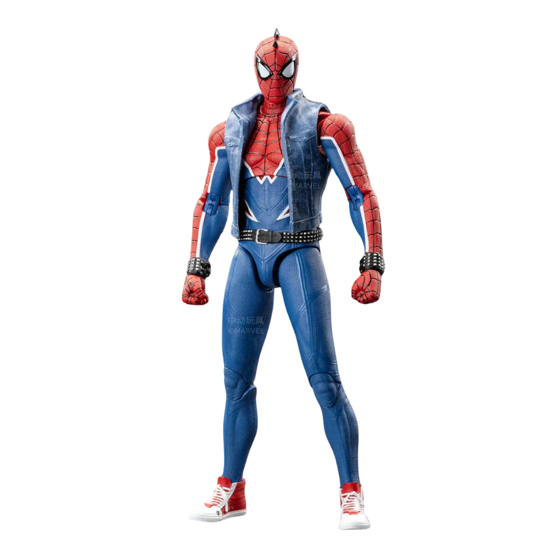Spider-Man: Spider-Punk Suit Action Figure By Zd Toys