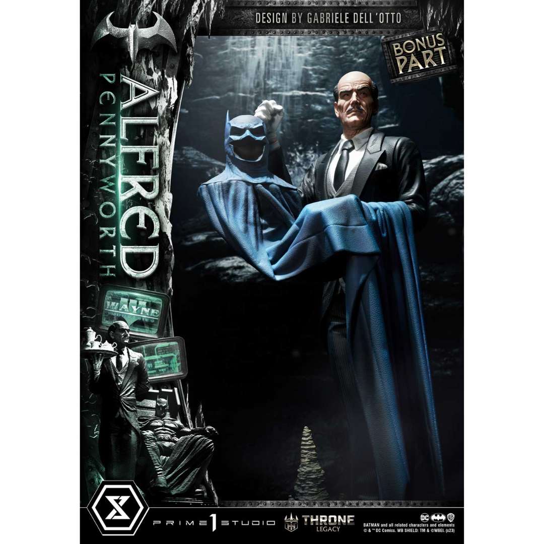 Batman (Comics) Alfred Pennyworth Throne Legacy Statue by Prime 1 Studios -Prime 1 Studio - India - www.superherotoystore.com