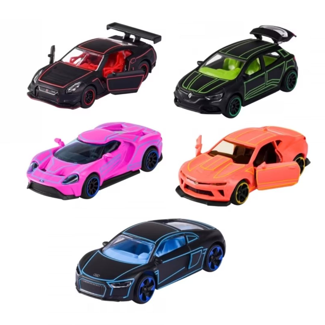 Light Racer 5 Pieces 1:64 Scale Die-Cast Giftpack by Majorette -Majorette - India - www.superherotoystore.com