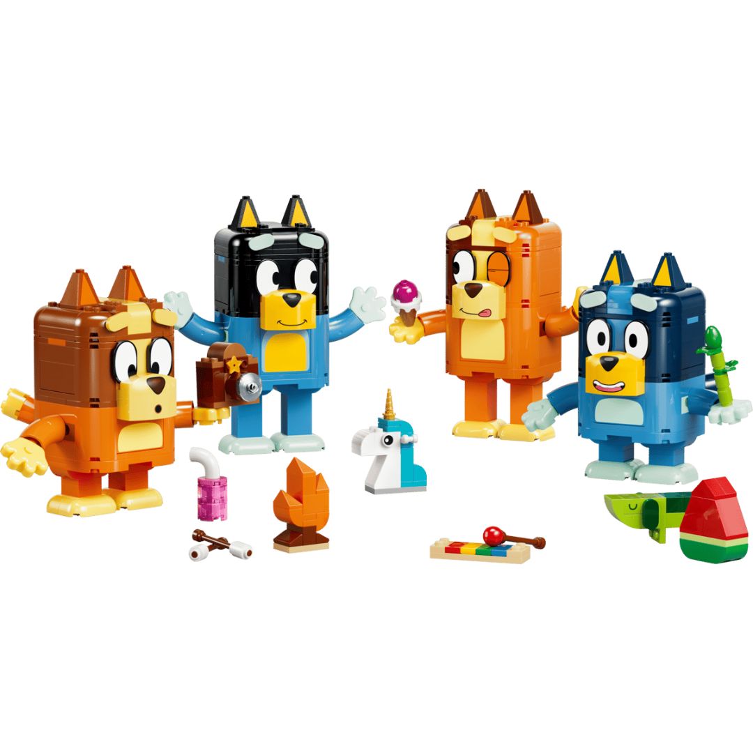 Bluey Brick-Built Bluey Family By Lego