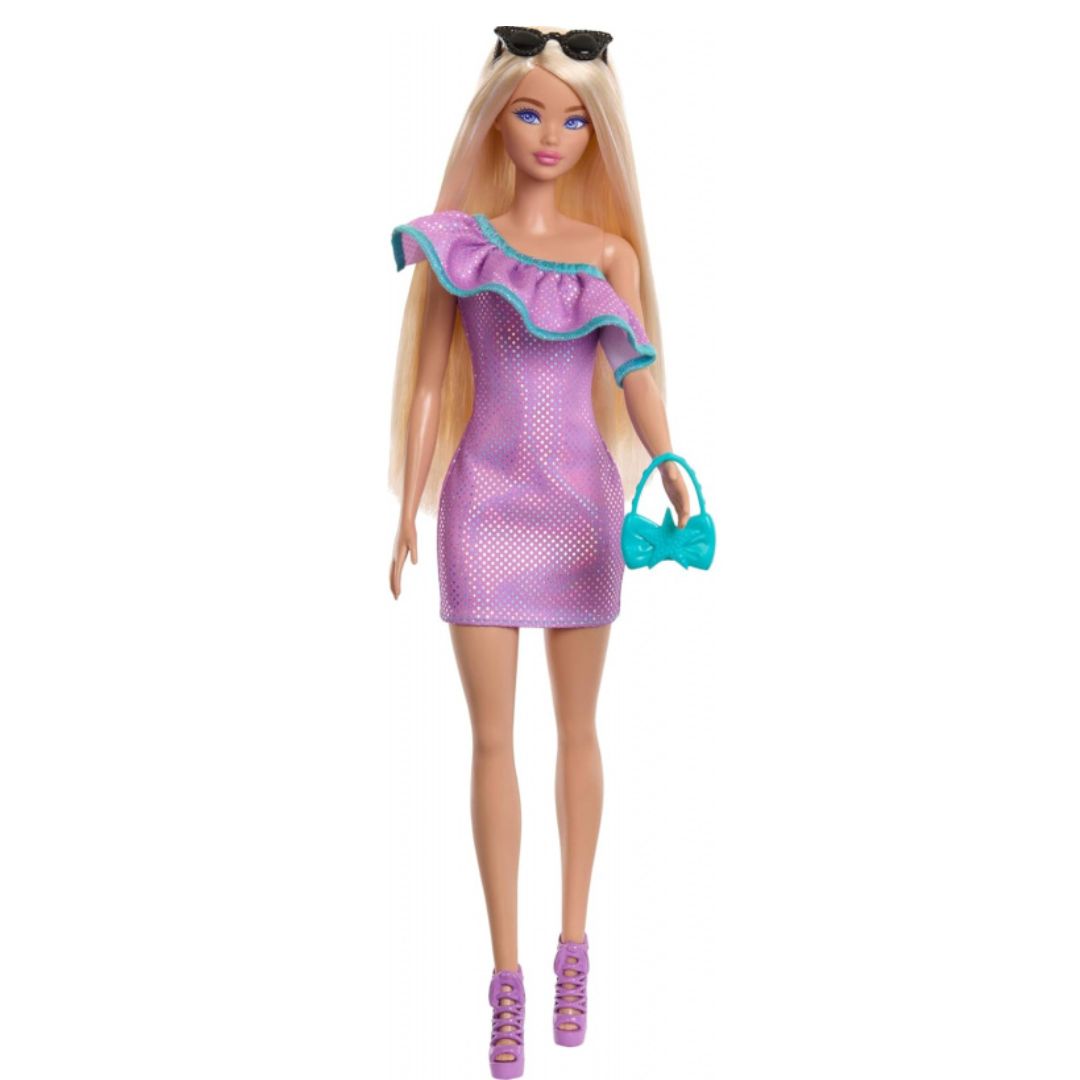 Barbie Fashionista Doll with 3 Nighttime Fashions By Mattel