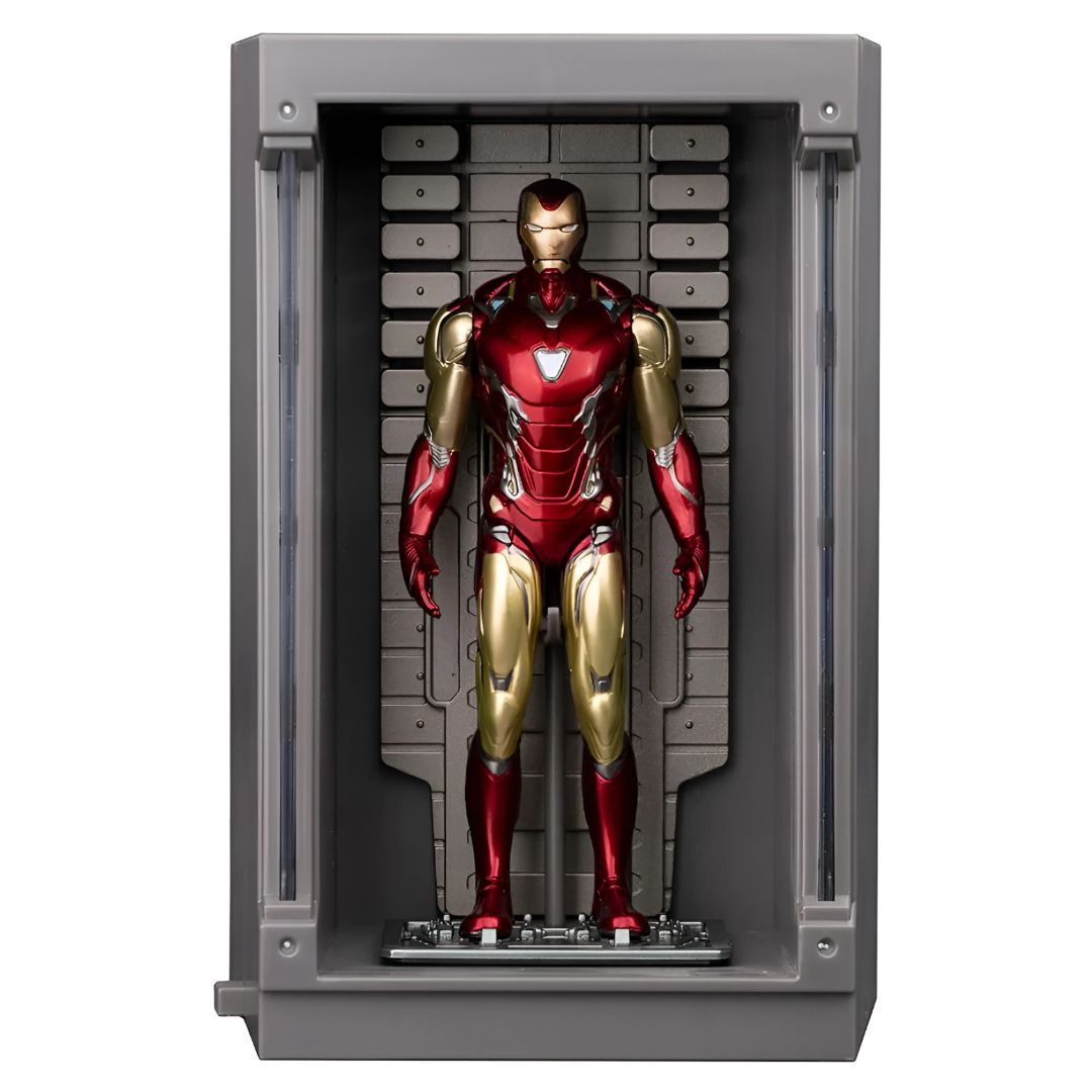 Iron Man+Hall Of Amor Set Mk85 4-Inch Action Figure By Zd Toys
