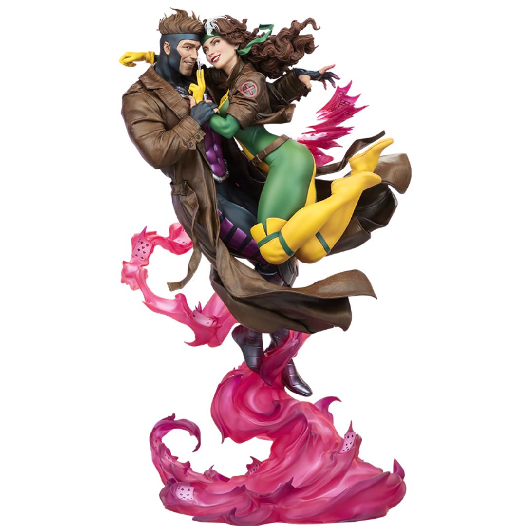 Rogue & Gambit Statues by Sideshow Collectibles -Sideshow Collectibles - India - www.superherotoystore.com