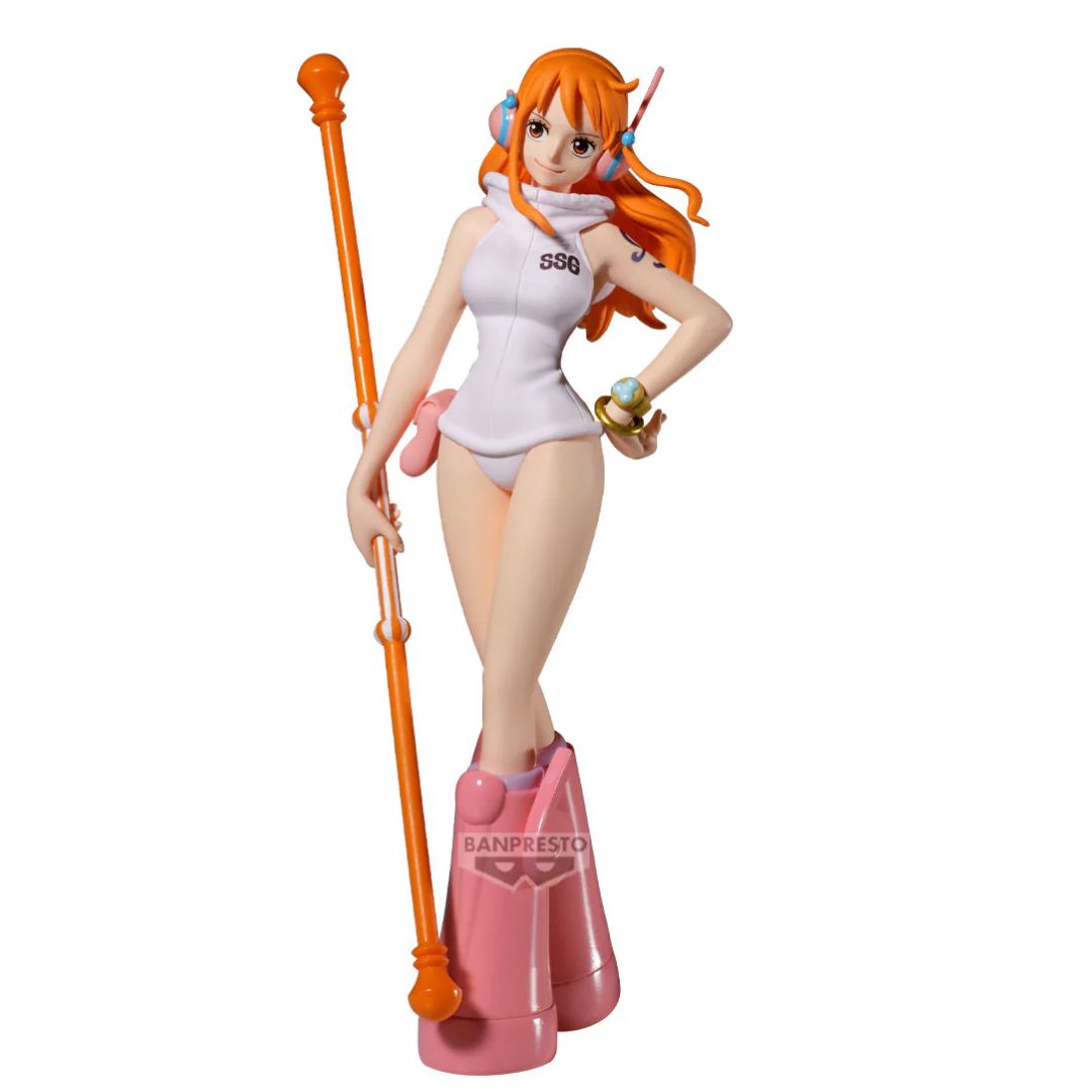 One Piece The Shukko - Nami - Ver.Egghead Figure Statue By Banpresto
