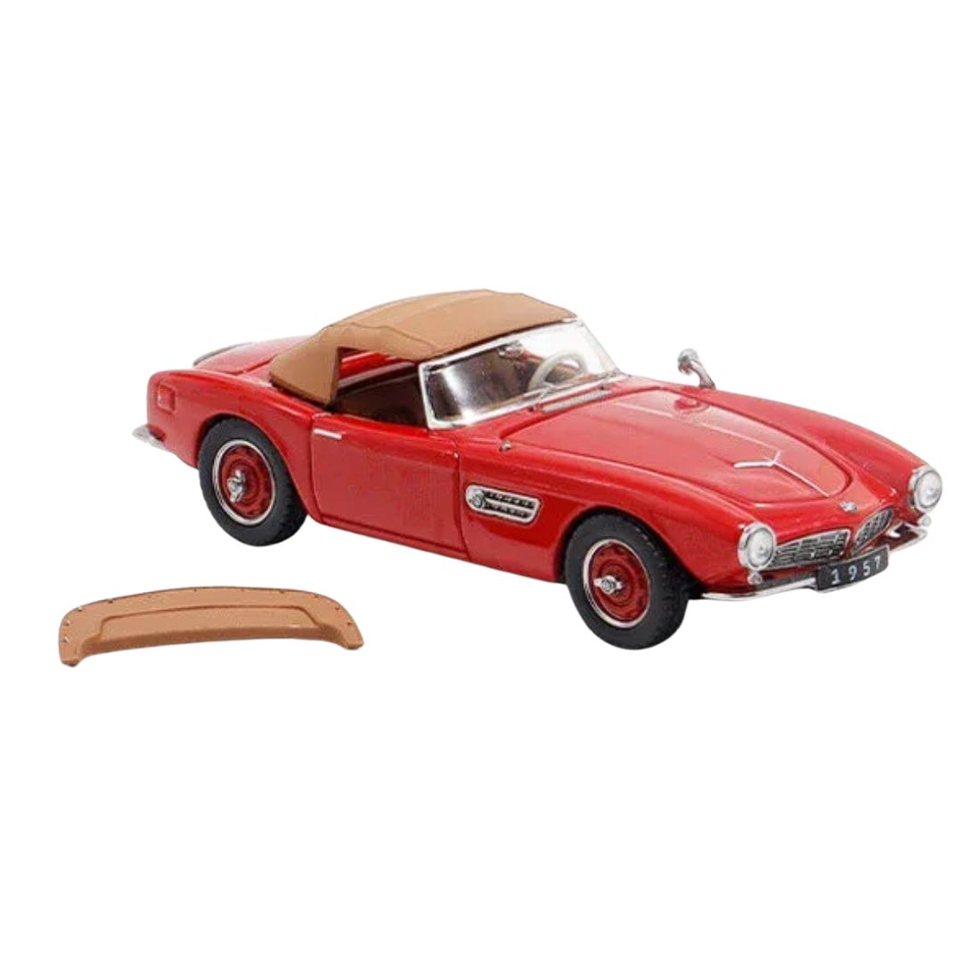 Red 1957 BMW 507 Roadster 1:64 Scale Die-Cast Car By GFCC