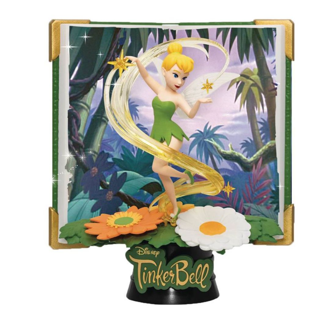Peter Pan Disney Story Book Series Tinker Bell D-Stage Statue by Beast Kingdom -Beast Kingdom - India - www.superherotoystore.com
