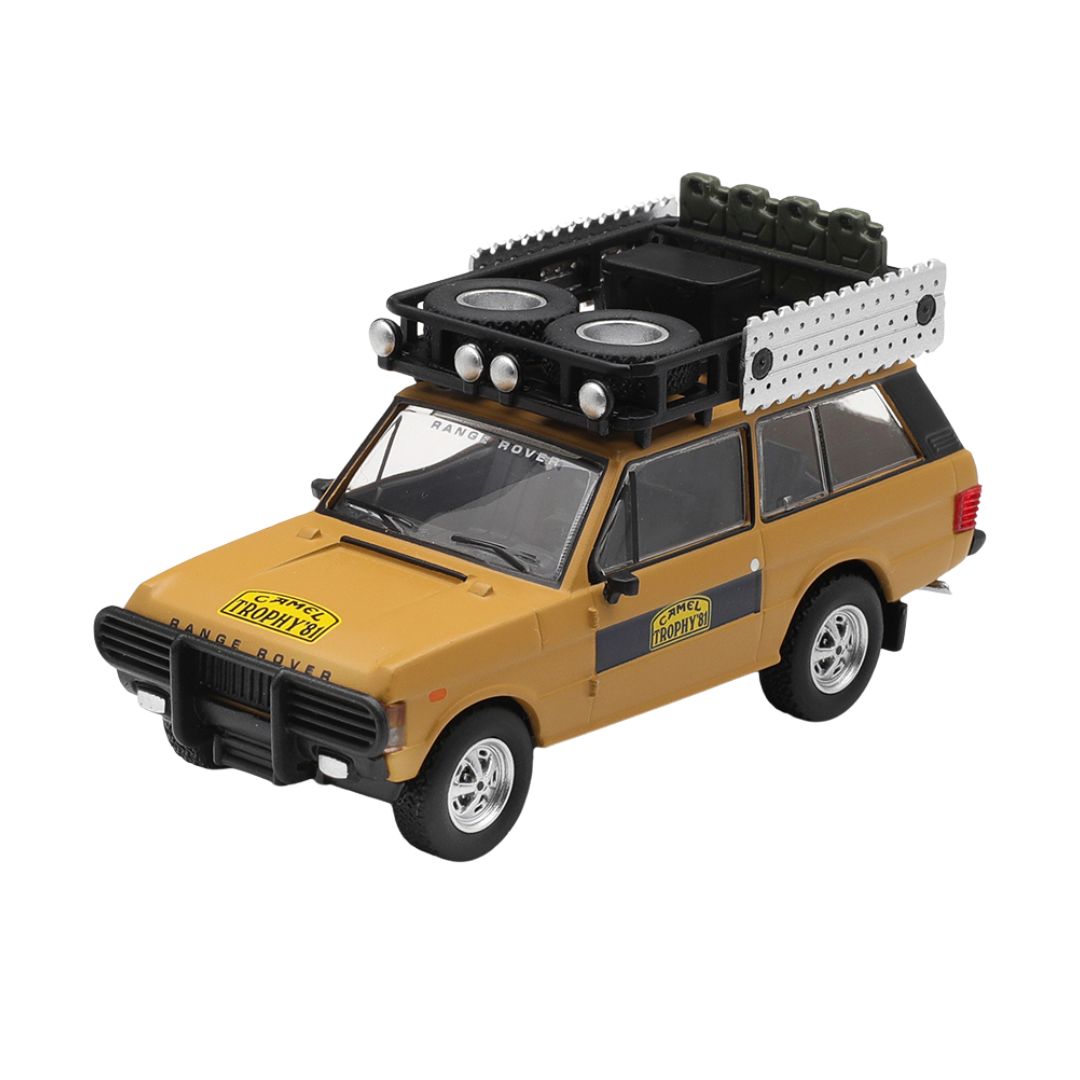 Range Rover 1981 Camel Trophy Sumatra Kstoppa Avalldorf1:64 Diecast Car By Mini Gt