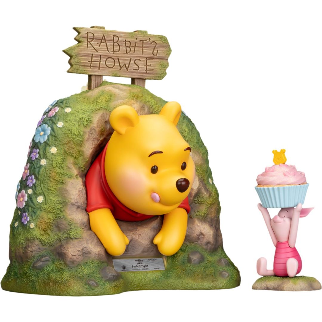 Winnie The Pooh And Piglet Mc-090 Master Craft Statue By Bandai