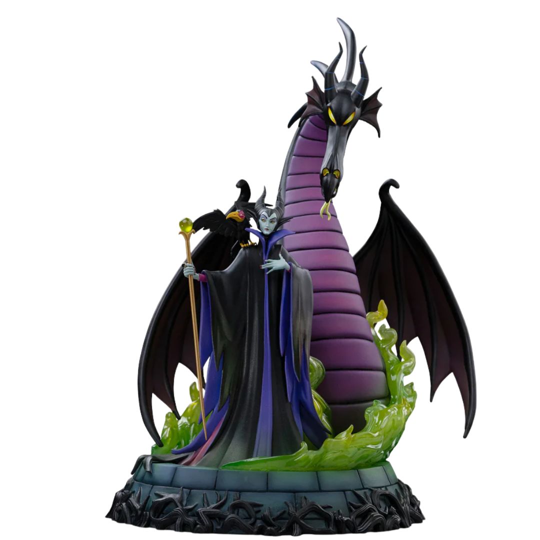 Disney'S Villians Maleficent Statue By Iron Studios