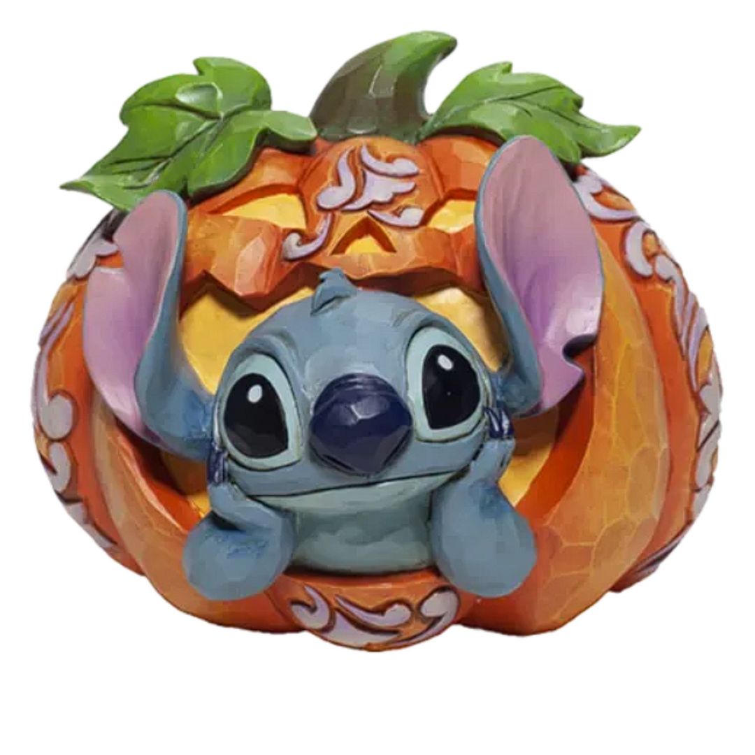 DSTRA Stitch In Jack O&#39; Lanter By Enesco -Enesco - India - www.superherotoystore.com