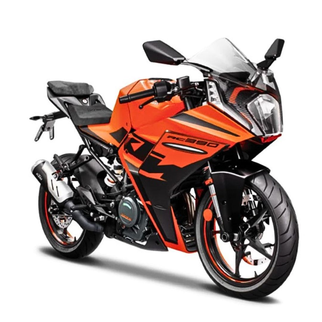 Orange KTM RC 390 1:18 Scale MODEL Die-cast Bike By Maisto -Maisto - India - www.superherotoystore.com