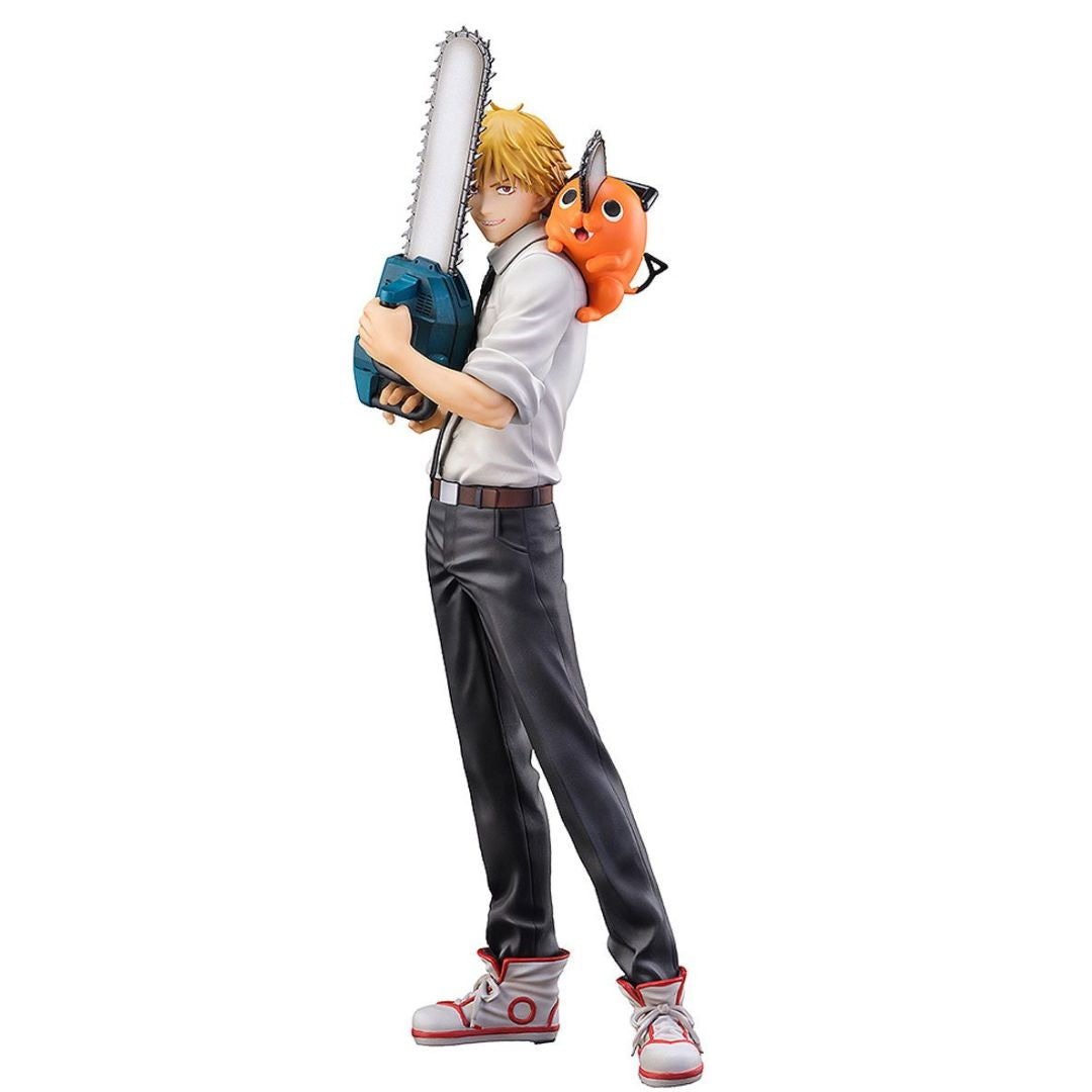 Chainsaw Man Denji and Pochita S-Fire 1:7 Scale Statue by Sega -SEGA Goods - India - www.superherotoystore.com