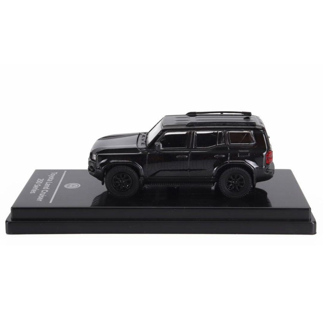 2024 Toyota Land Cruiser 250 Prado Black 1:64 By Para64