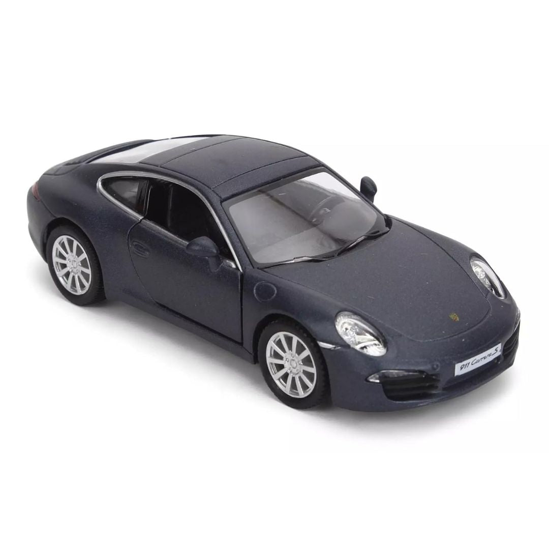 Blue Porsche 911 Carrera S 1:43 Scale Die-Cast Car By RMZ