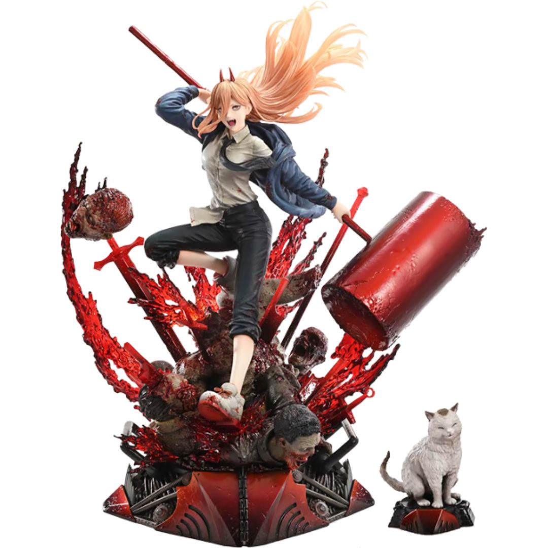 CHAINSAW MAN POWER DX Bonus Version by Prime1 Studios -Prime 1 Studio - India - www.superherotoystore.com