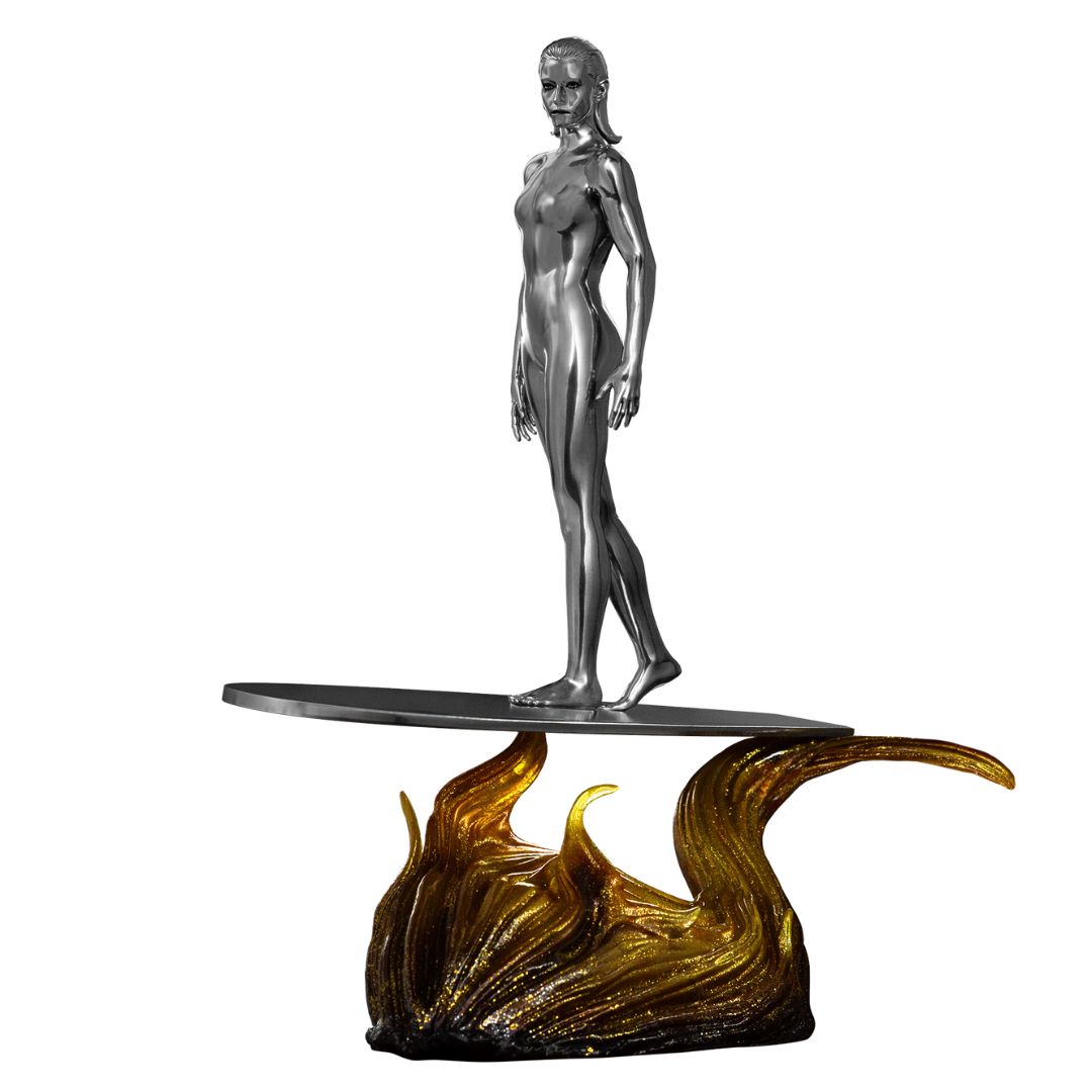 Fantastic four Silver Surfer Art Statue By Iron Studios