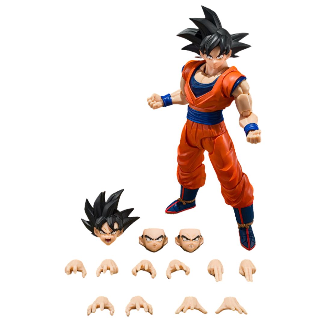 Dragon Ball Z S.H.Figuarts Son Goku (The Kind-Hearted Saiyan) S.H.Figuarts Action figure By Tamashii Nations -Tamashii Nations - India - www.superherotoystore.com