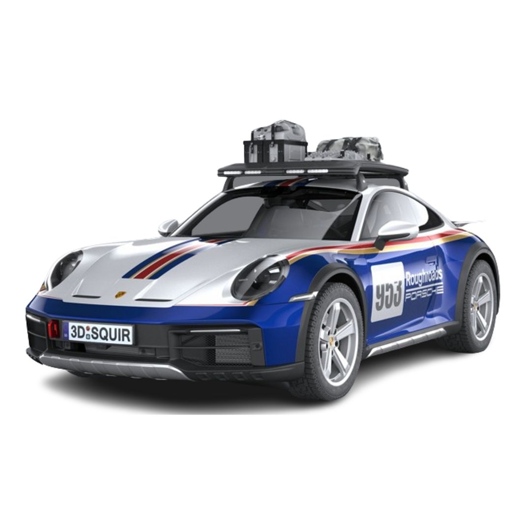 Porsche 911 Dakar 1:24 Scale Die-Cast Car by Bburago -Bburago - India - www.superherotoystore.com