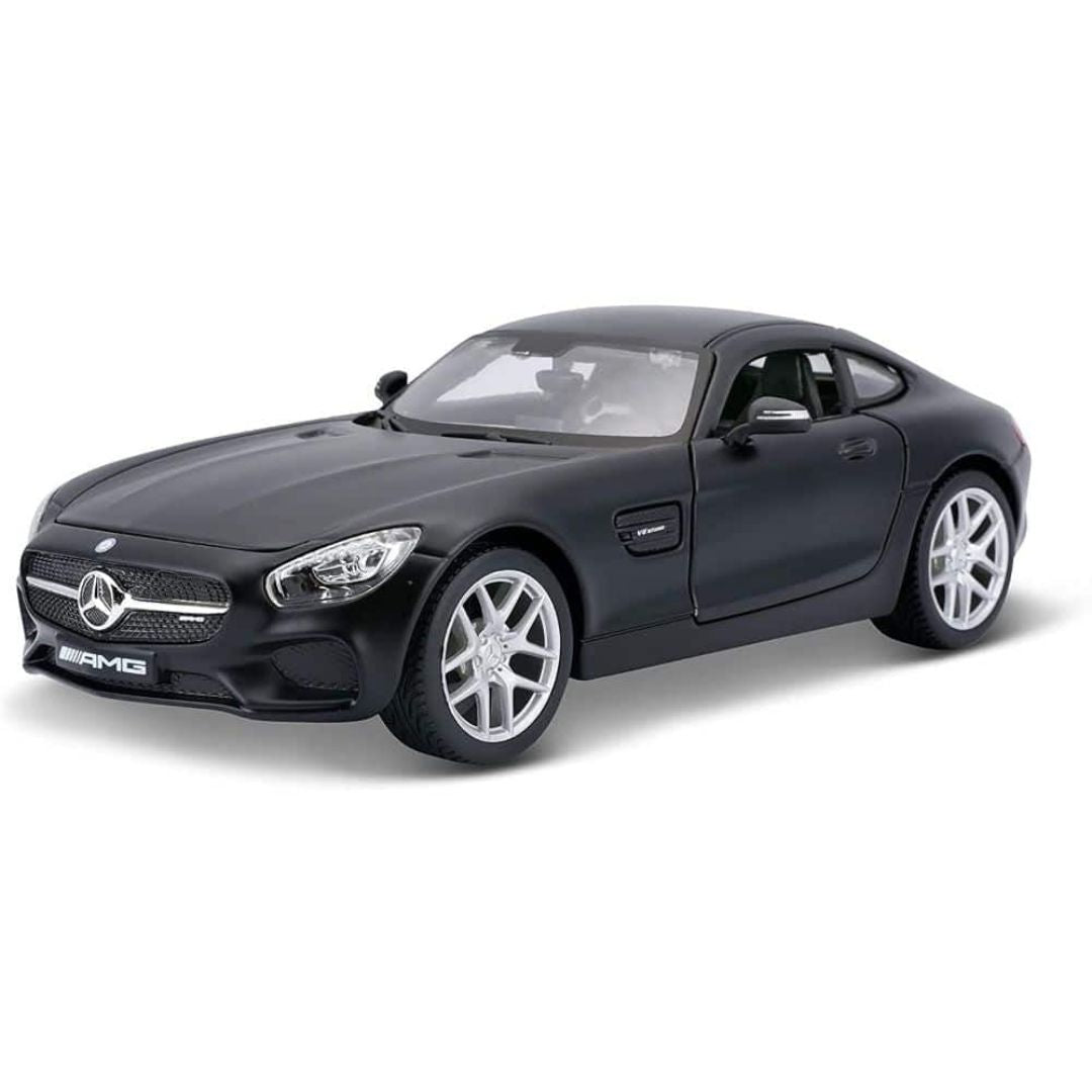 Black Mercedes-Benz AMG GT in Hard Case 1:24 Scale Die-Cast Car by Maisto