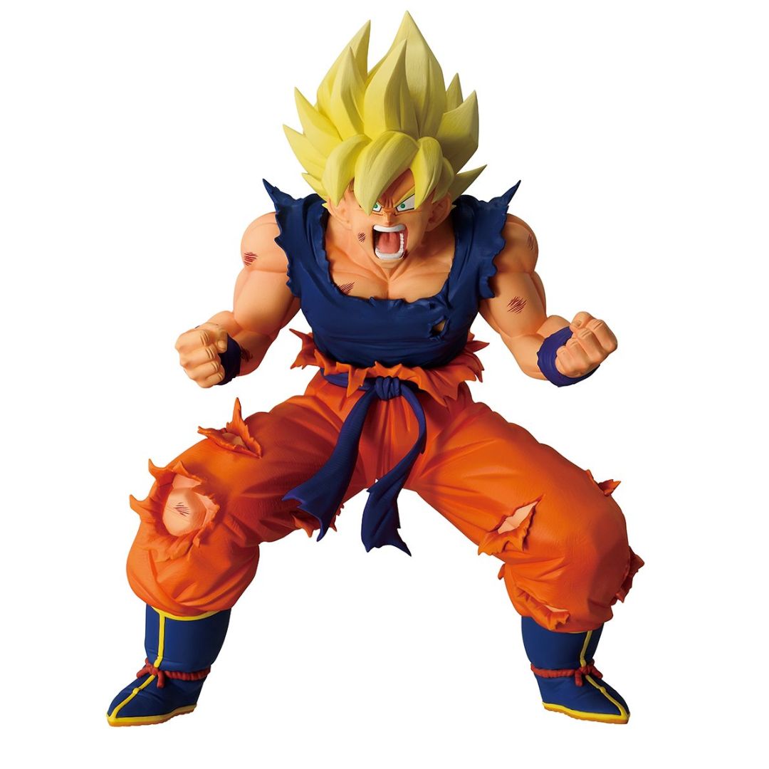 Dragon Ball Z Super Saiyan Son Goku Battle Of The Super Saiyan Masterlise Ichibansho Statue By Bandai -Bandai - India - www.superherotoystore.com