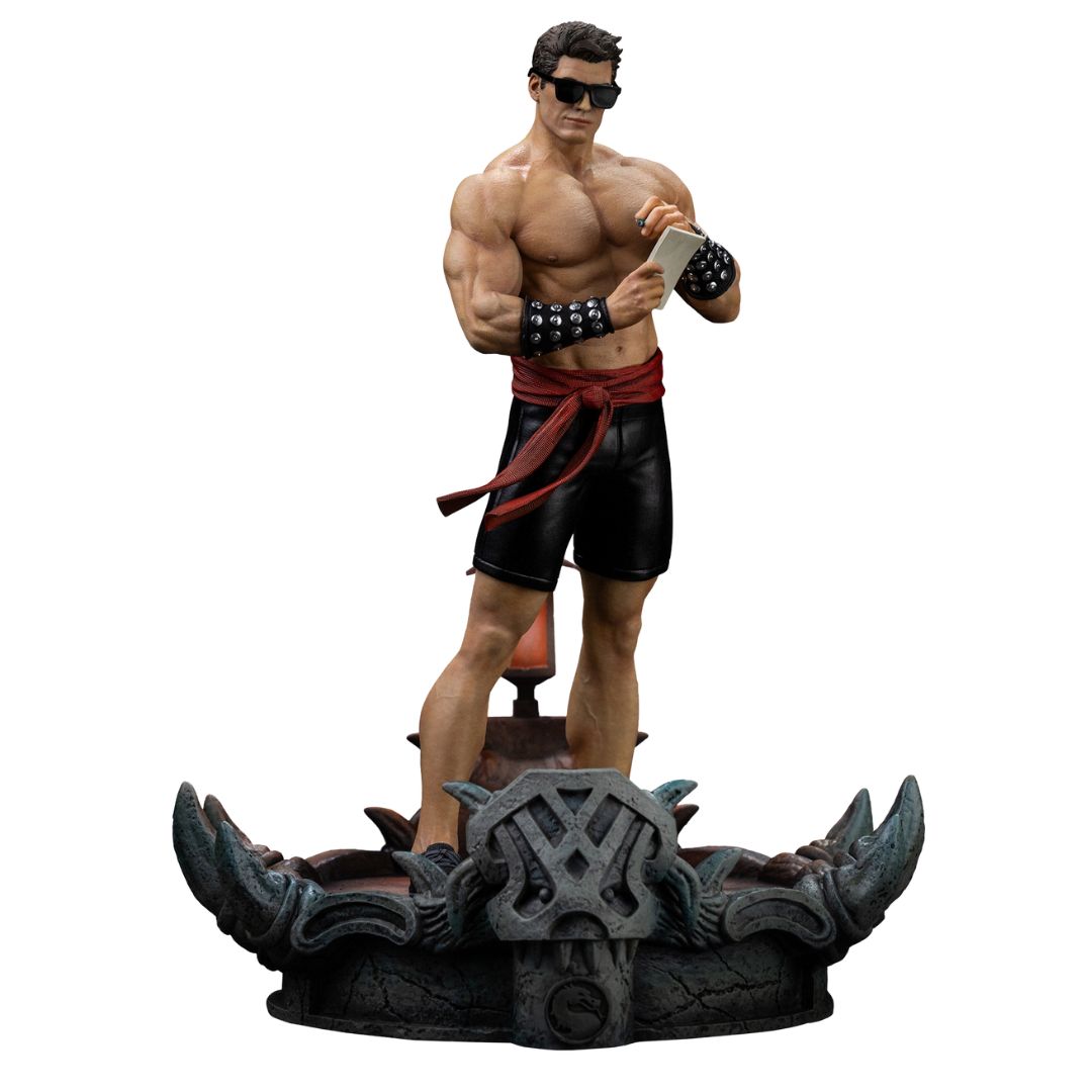 Mortal Kombat Johnny Cage Art Statue  By Iron Studios