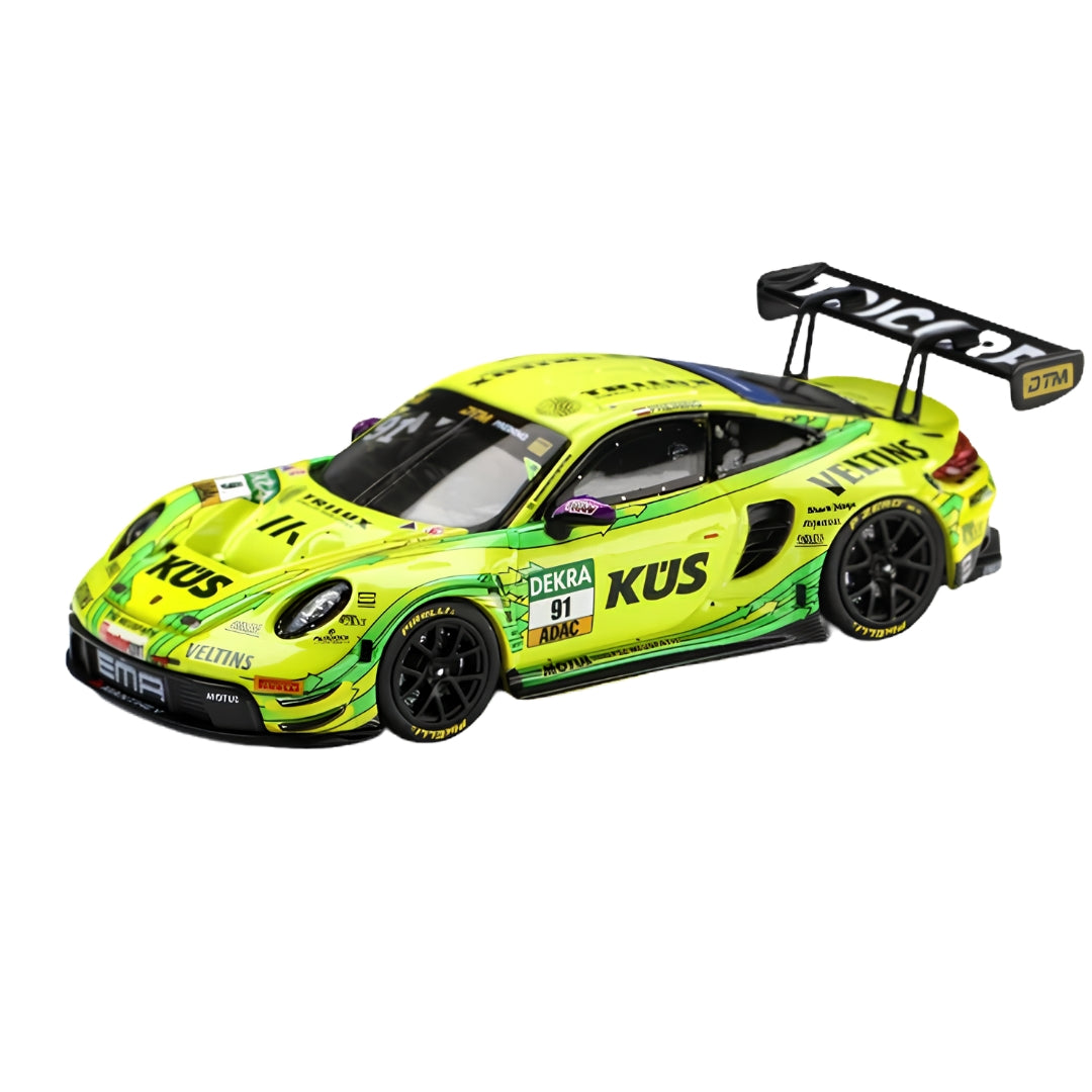 Porsche 911 Gt3 R - Dtm 2025 No.91 1:64 Scale Die-Cast Car By Trends Hobby -Trends Hobby - India - www.superherotoystore.com