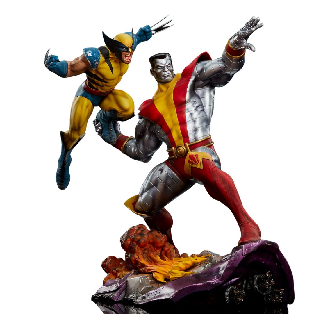 Fastball Special: Colossus and Wolverine Statue by Sideshow Collectibles -Sideshow Collectibles - India - www.superherotoystore.com