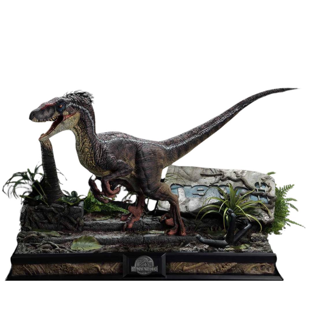 Jurassic Park III (Film) Velociraptor Male Statue by Prime1 Studios -Prime 1 Studio - India - www.superherotoystore.com