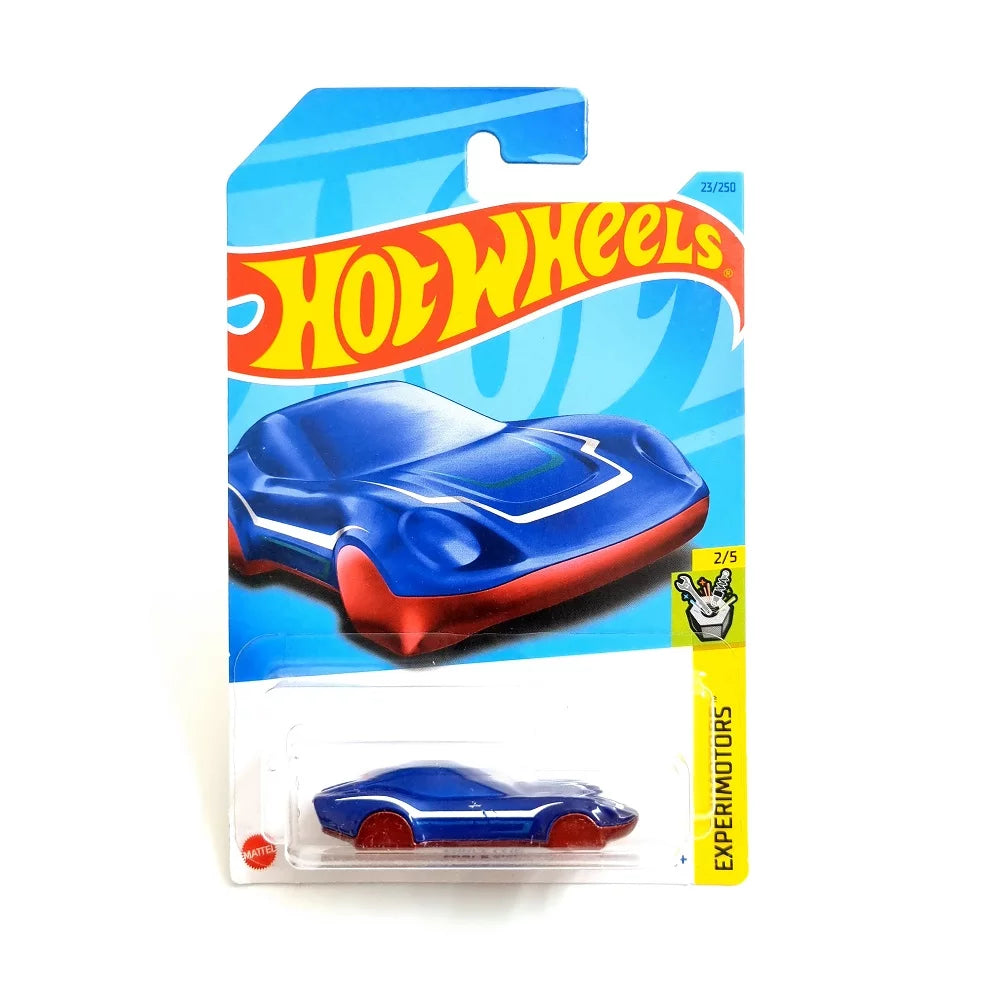Experimotors Blue Coupe Clip (23/250) 1:64 Scale Die-Cast Car By Hot Wheels -Hot Wheels - India - www.superherotoystore.com