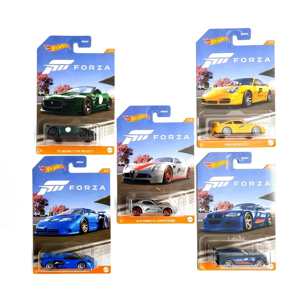 Forza Motorsport 5 Pack 1:64 Scale Die-Cast Car Set by Hot Wheels -Hot Wheels - India - www.superherotoystore.com