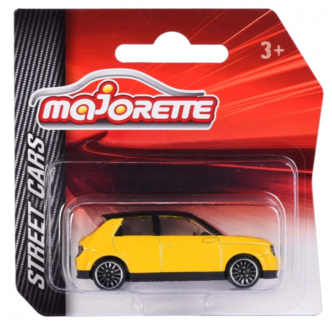 Street Cars Yellow Honda E 1:64 Scale Die-Cast Car by Majorette -Majorette - India - www.superherotoystore.com