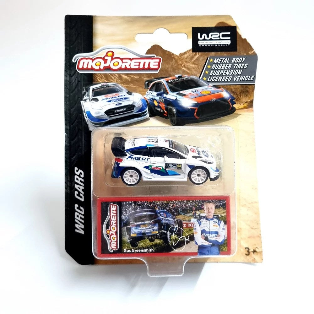 WRC Cars No 44 Ford Fiesta 1:64 Scale Die-Cast Car by Majorette -Majorette - India - www.superherotoystore.com